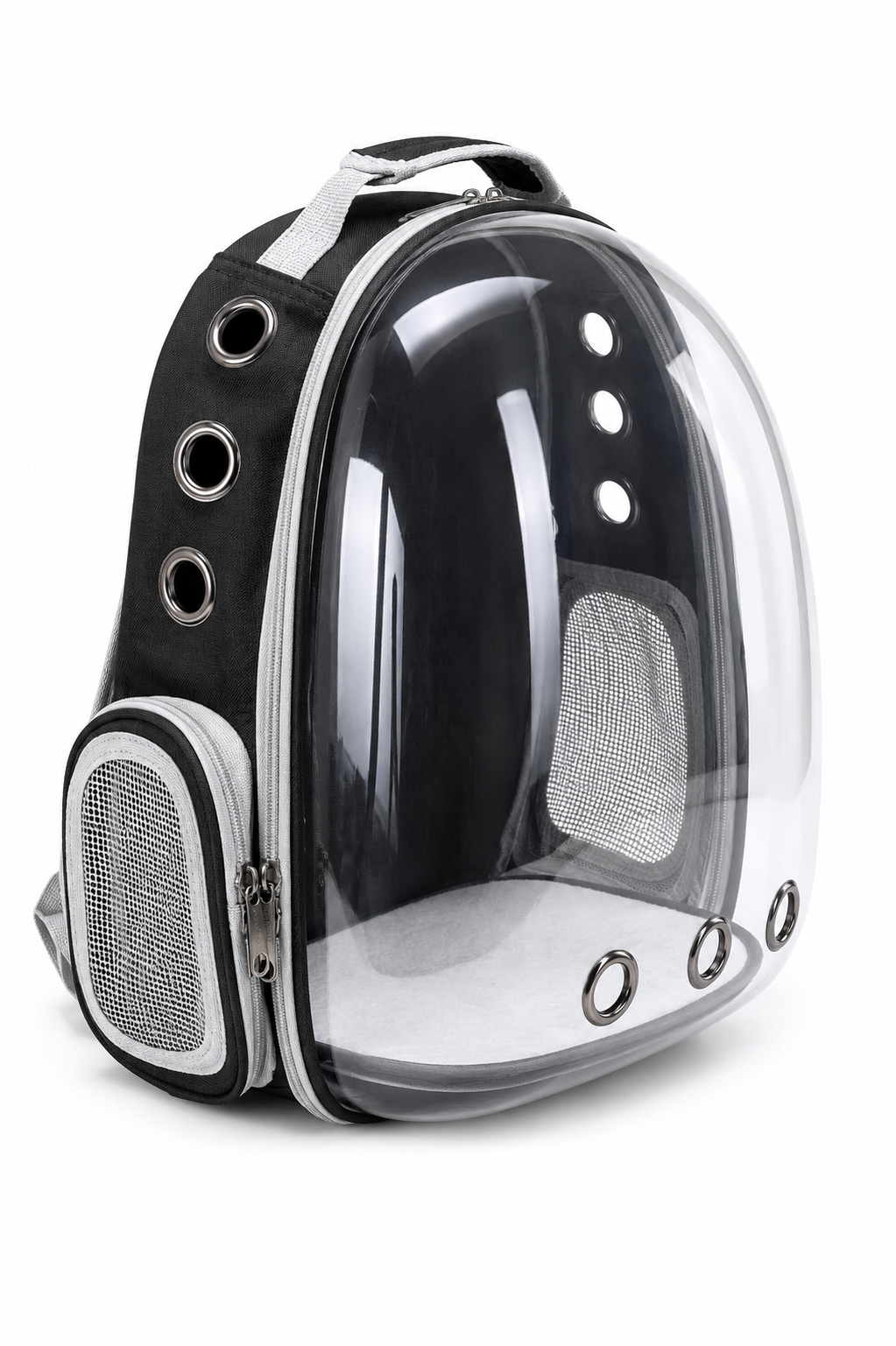 Gray helmet for bikers